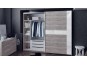 Спален комплект Modern 3 (greige castello oak/mdf white gloss)